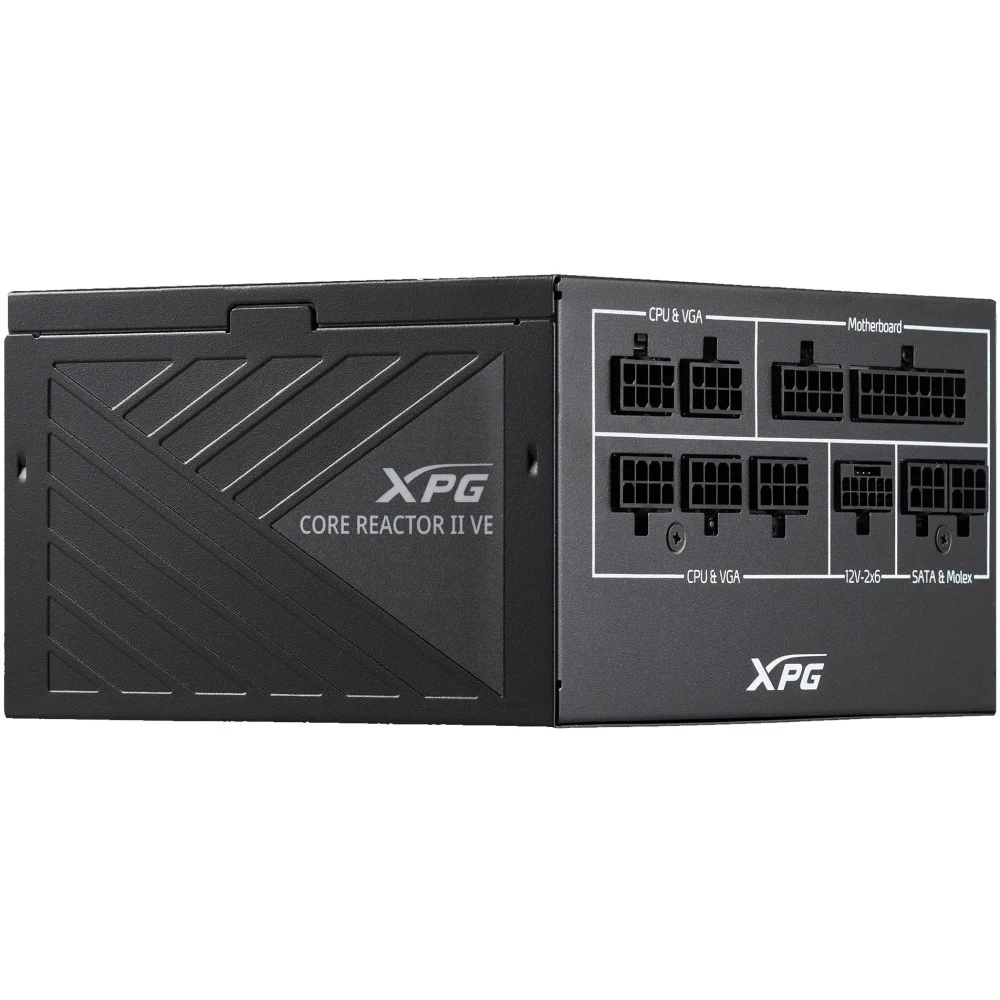 Блок питания XPG CORE REACTOR II VE COREREACTORIIVE850G-BKCEU 850 Вт, 80+ Gold
