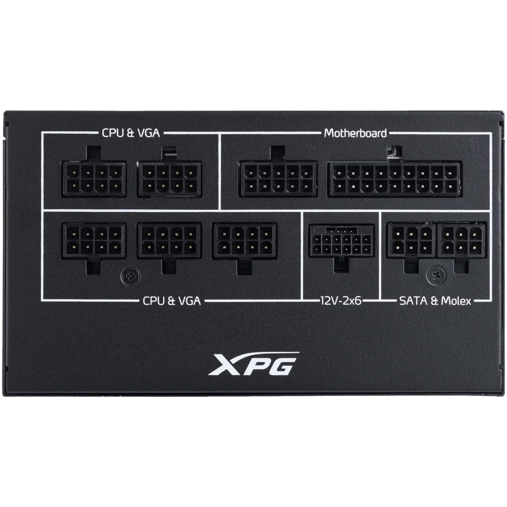 Блок питания XPG CORE REACTOR II VE COREREACTORIIVE850G-BKCEU 850 Вт, 80+ Gold