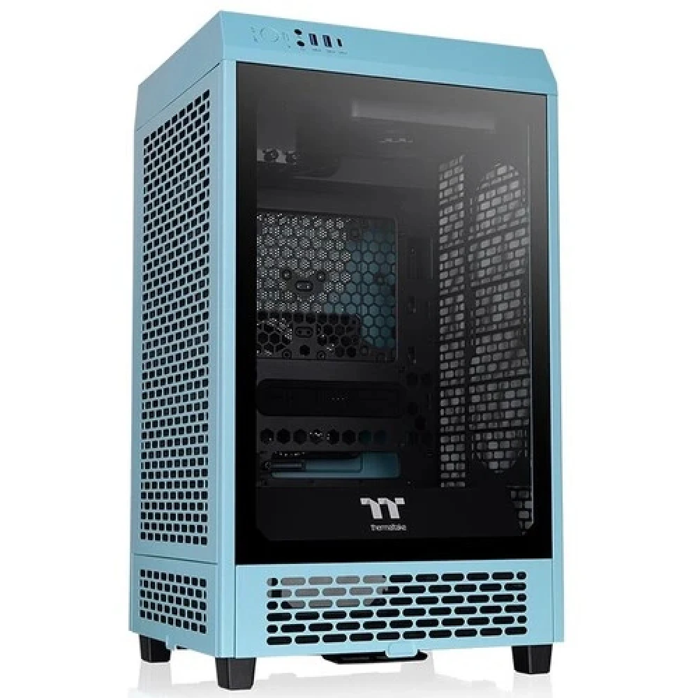 Корпус Thermaltake The Tower 200 Turquoise CA-1X9-00SBWN-00 Mini-Tower