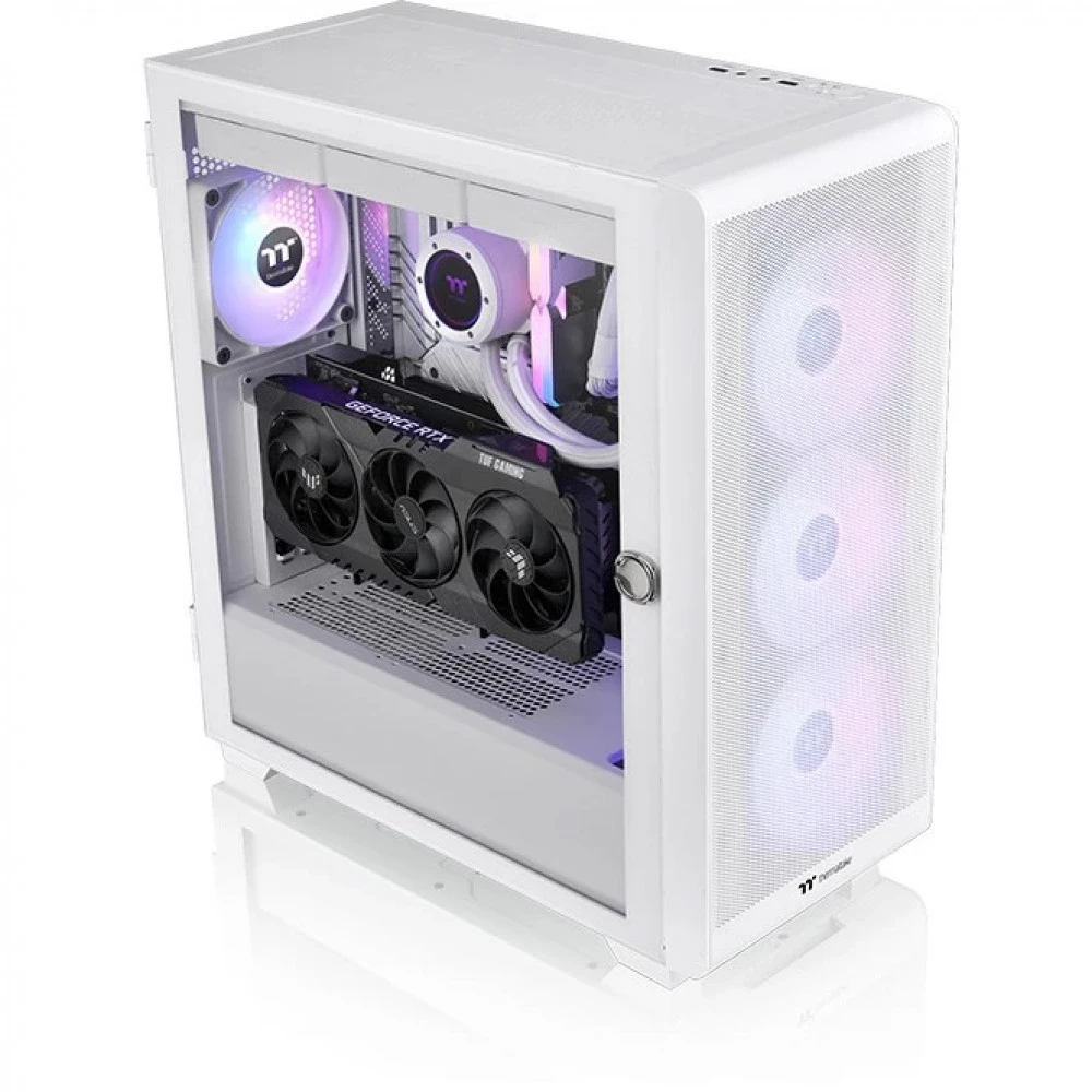 Корпус Thermaltake S250 TG ARGB Snow CA-1Y6-00M6WN-00 Mid-Tower