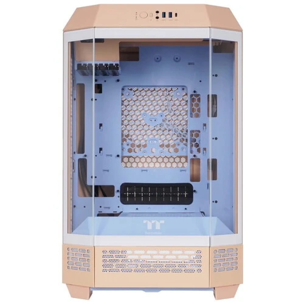 Корпус Thermaltake The Tower 300 Peach Fuzz CA-1Y4-00SKWN-00 Mini-Tower