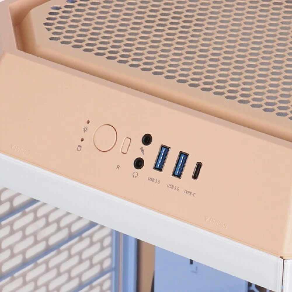 Корпус Thermaltake The Tower 300 Peach Fuzz CA-1Y4-00SKWN-00 Mini-Tower