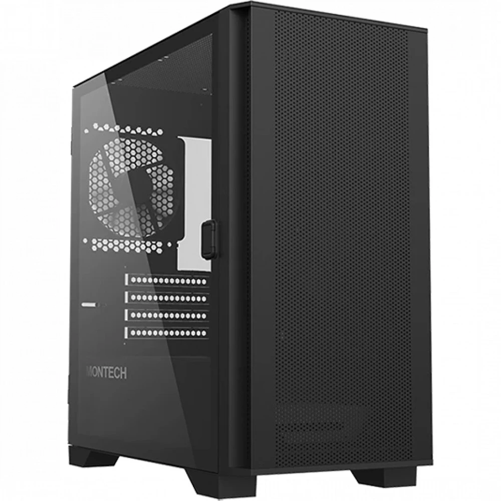 Корпус Montech AIR 100 LITE BLACK Mini-Tower