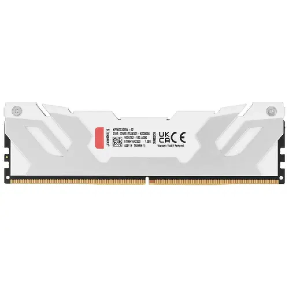 ОЗУ Kingston Fury Renegade White KF560C32RW-32 DIMM, DDR5, 32 Гб, 6000 МГц
