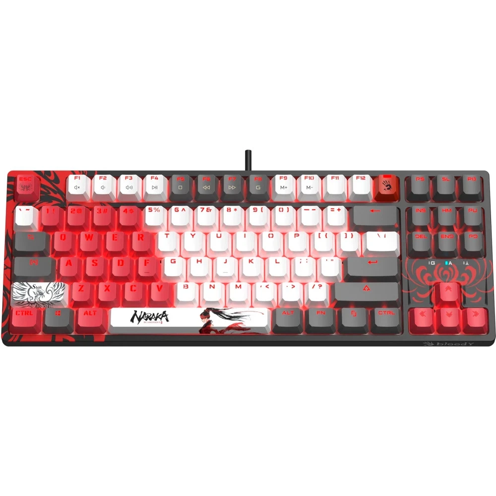 Клавиатура A4Tech S87 Naraka S87 NARAKA Проводная, USB