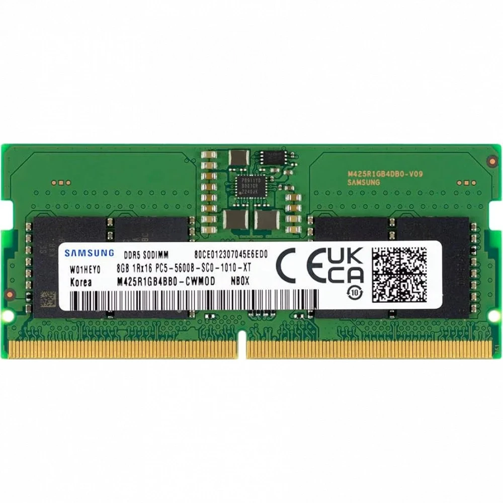 ОЗУ Samsung M425R1GB4PB0 M425R1GB4PB0-CWMOD SO-DIMM, DDR5, 8 Гб, 5600 МГц