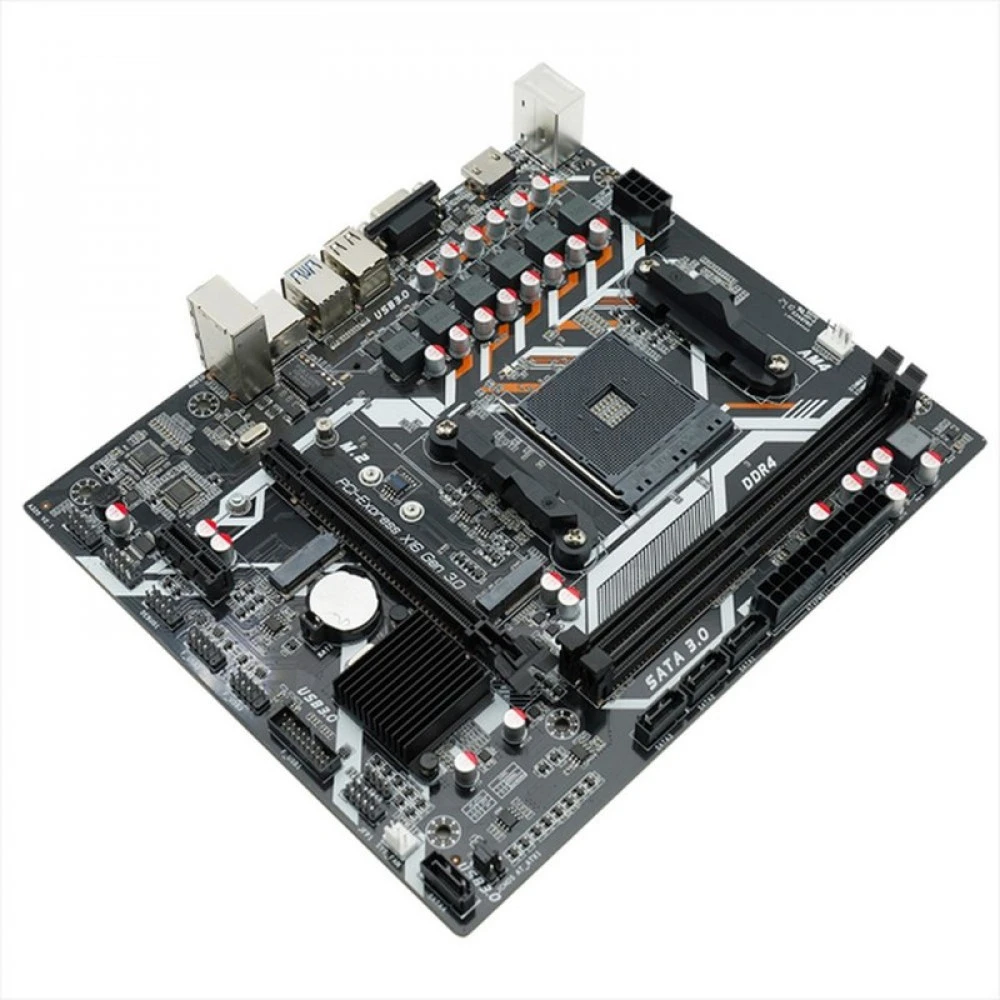 Материнская плата AFOX A320D4-MA5-V2 Micro-ATX, AMD AM4