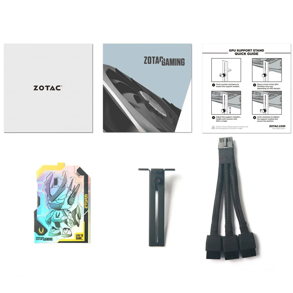 Видеокарта Zotac GAMING RTX 4070 Ti SUPER SOLID OC ZT-D40730RC-10P 16 ГБ