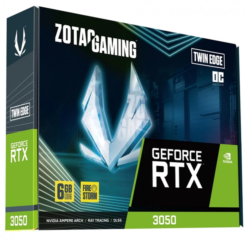 Видеокарта Zotac GAMING RTX 3050 TE OC ZT-A30510H-10L 6 ГБ