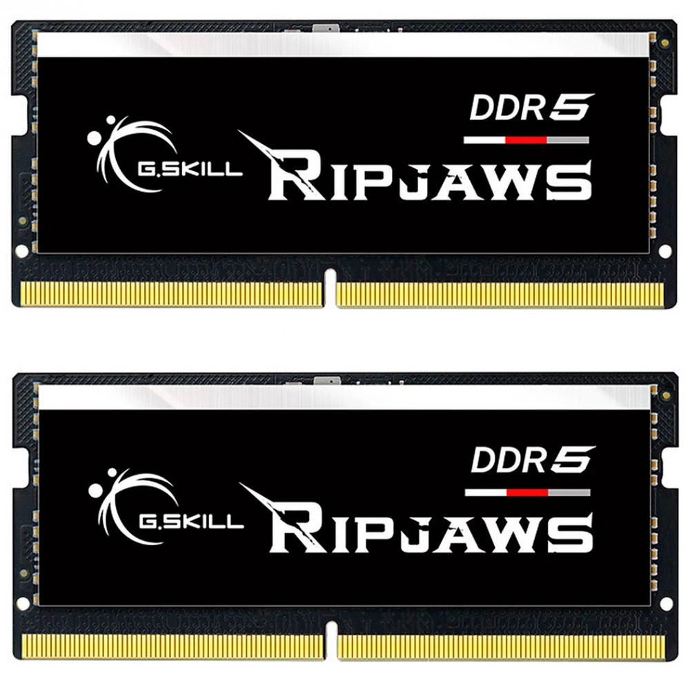 ОЗУ G.Skill RipJaws F5-5600S4040A16GX2-RS SO-DIMM, DDR5, 32 Гб (2 х 16 Гб), 5600 МГц