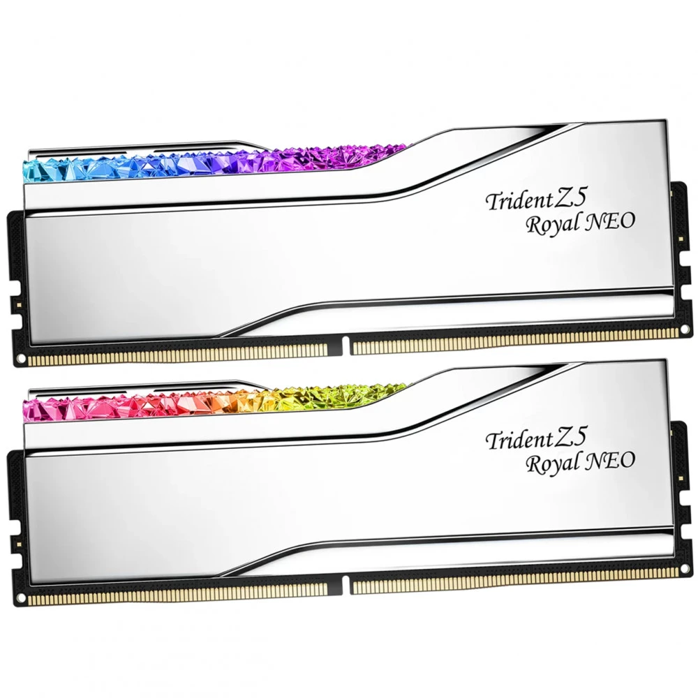 ОЗУ G.Skill Trident Z5 Royal Neo F5-6000J2836G16GX2-TR5NS DIMM, DDR5, 32 Гб (2 х 16 Гб), 6000 МГц