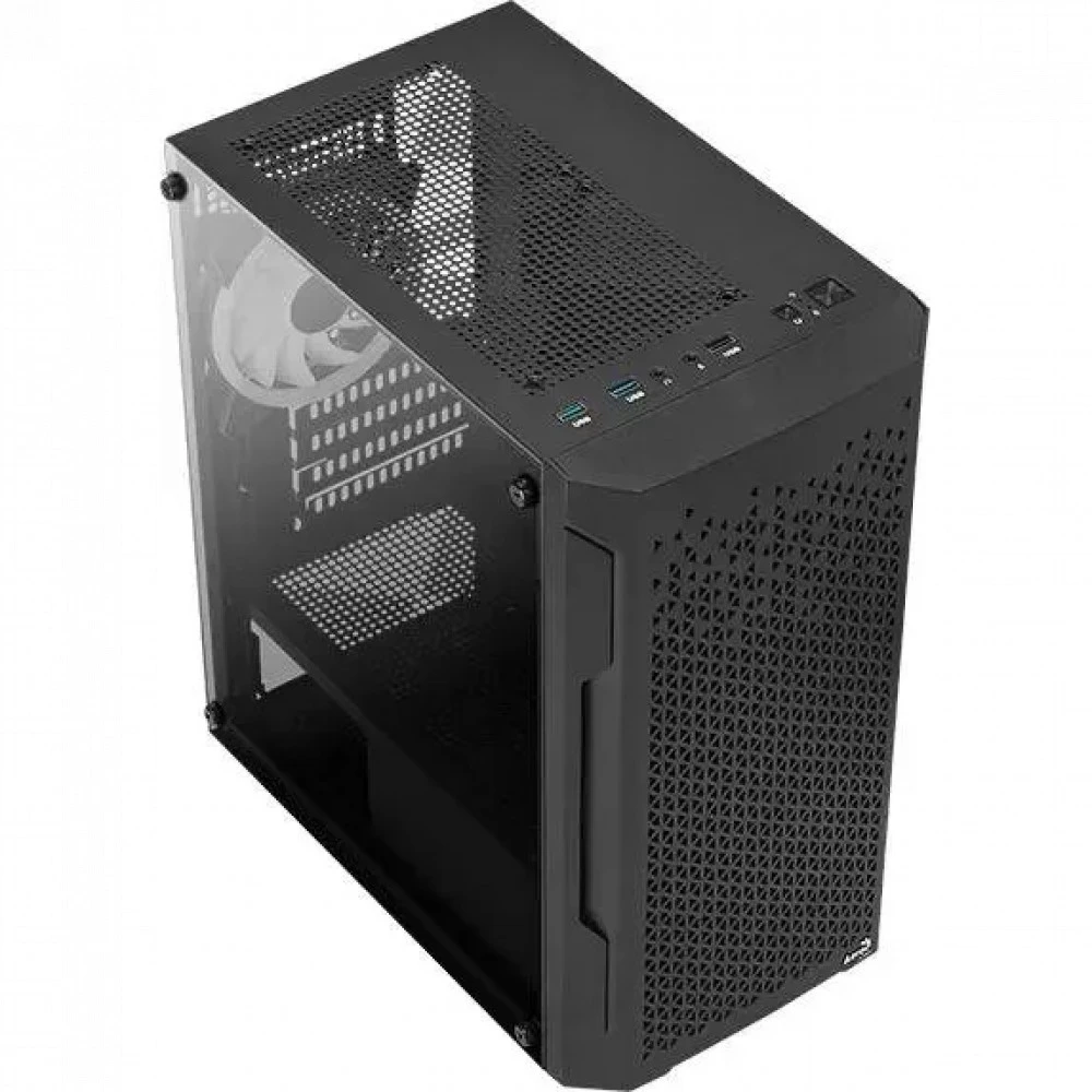 Корпус Aerocool Trinity Mini-G-BK v2 Черный 4710562758627 Mini-Tower