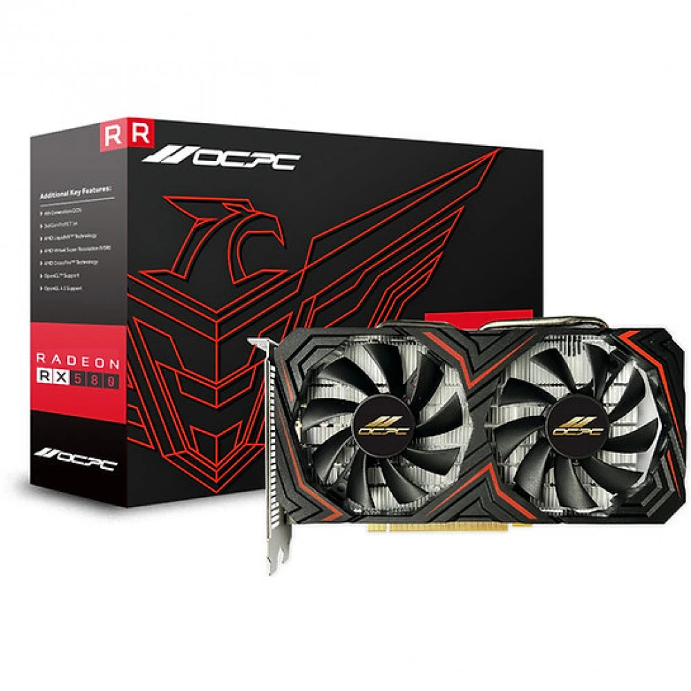Видеокарта OCPC RX 580 8GB XE OCVARX580G8XE 8 ГБ