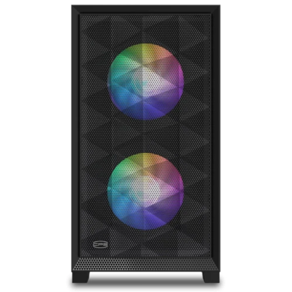 Корпус PCcooler C3D310 BK ARGB Black Mini-Tower