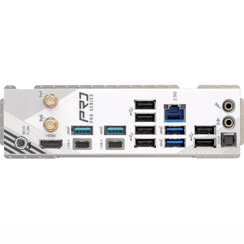 Материнская плата ASRock X870 Pro RS WiFi 90-MXBQ00-A0UAYZ ATX, AMD AM5