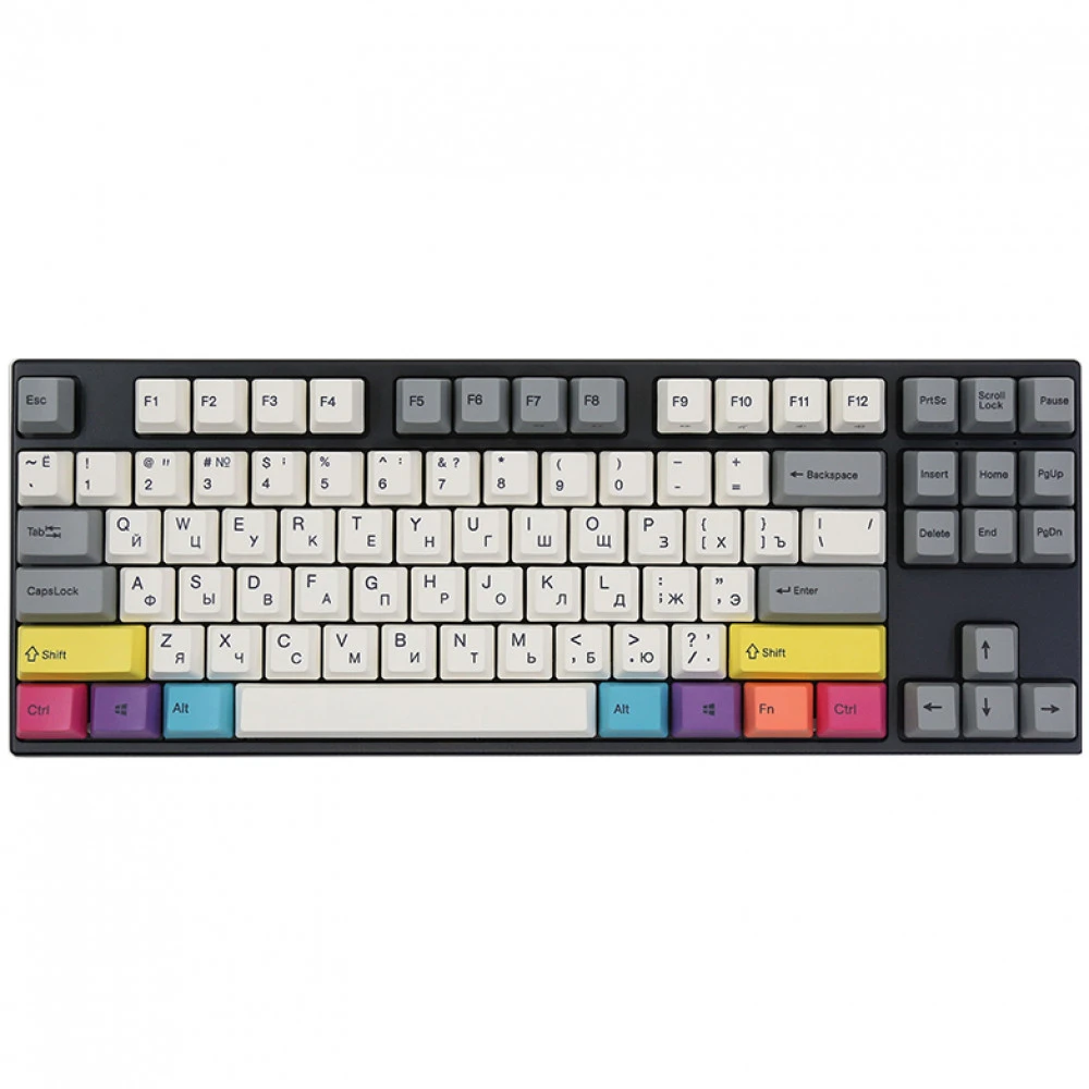 Клавиатура Varmilo CMYK VPM87 Varmilo EC V2 Rose A52A024B0A3A06A007 Проводная, USB