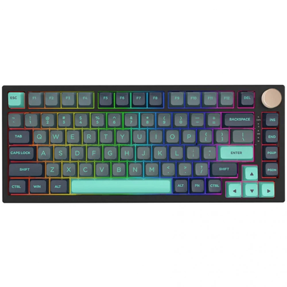 Клавиатура VGN N75RGB Caribbean Blue Tactile 30270 Проводная, USB