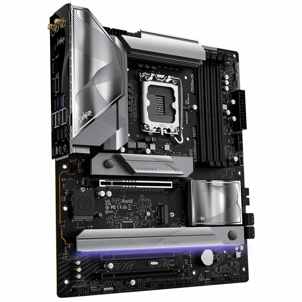 Материнская плата ASRock Z890 LIVEMIXER WIFI ATX, LGA 1851