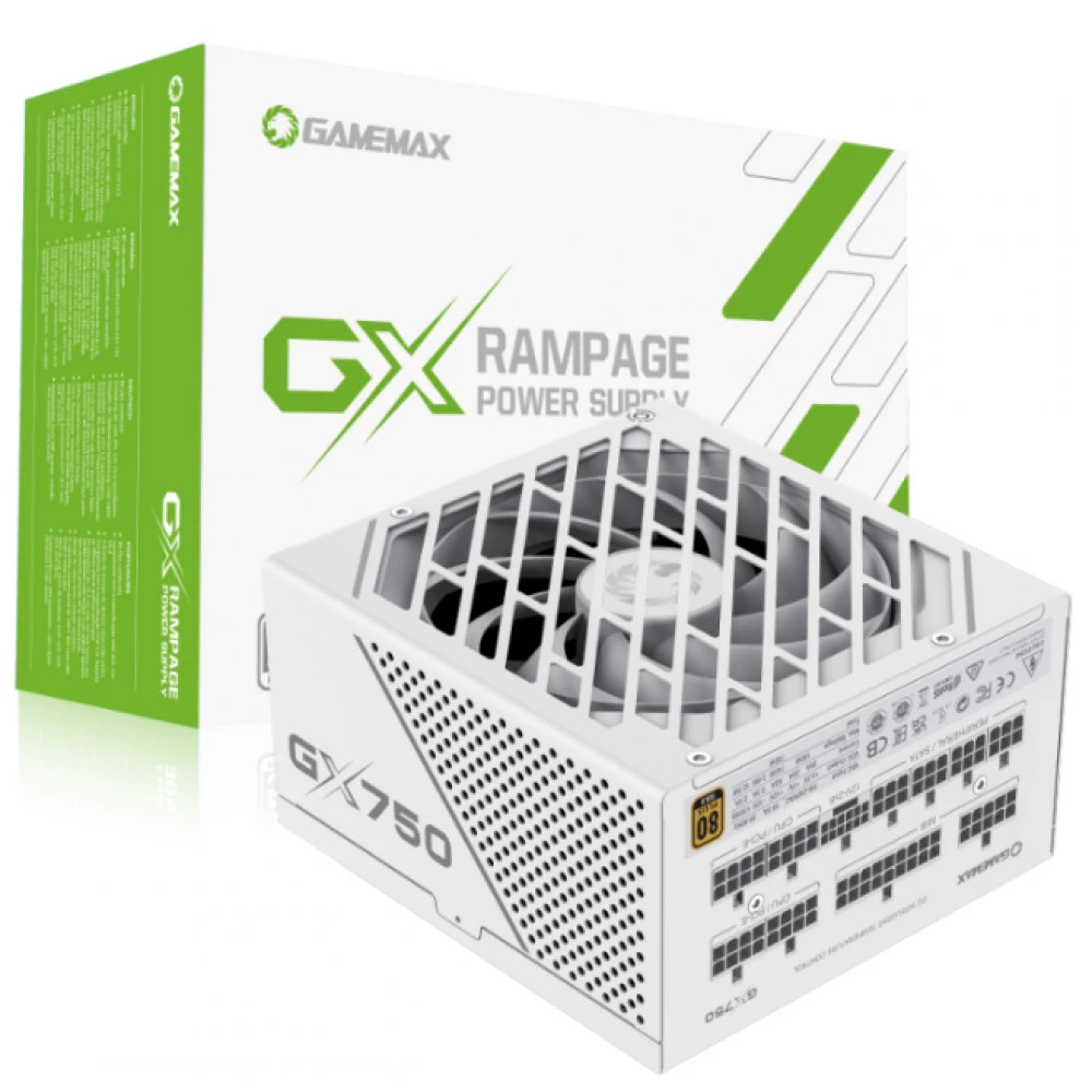 Блок питания GameMax GX-750 PRO 214607500021 750 Вт, 80+ Bronze