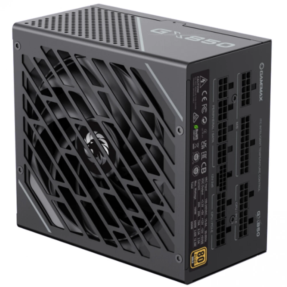 Блок питания GameMax GX-850 PRO 214608500022 750 Вт, 80+ Bronze
