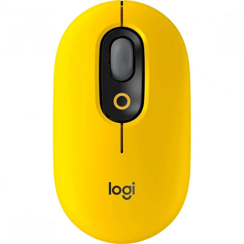 Мышь Logitech POP Wireless Mouse with Customizable Emoji 910-006424 Бюджетные, Беспроводная