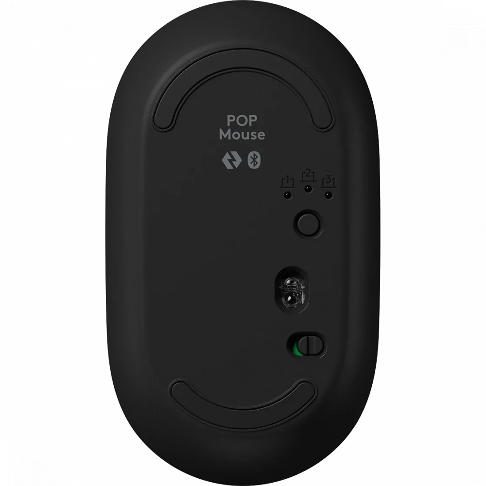 Мышь Logitech POP Wireless Mouse with Customizable Emoji 910-006424 Бюджетные, Беспроводная