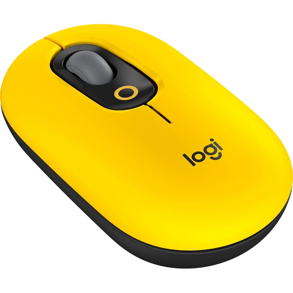 Мышь Logitech POP Wireless Mouse with Customizable Emoji 910-006424 Бюджетные, Беспроводная