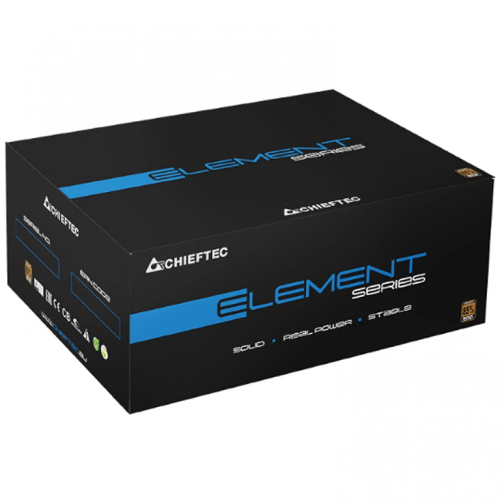 Блок питания Chieftec Element ELP-400S 400 Вт, 80+ Bronze
