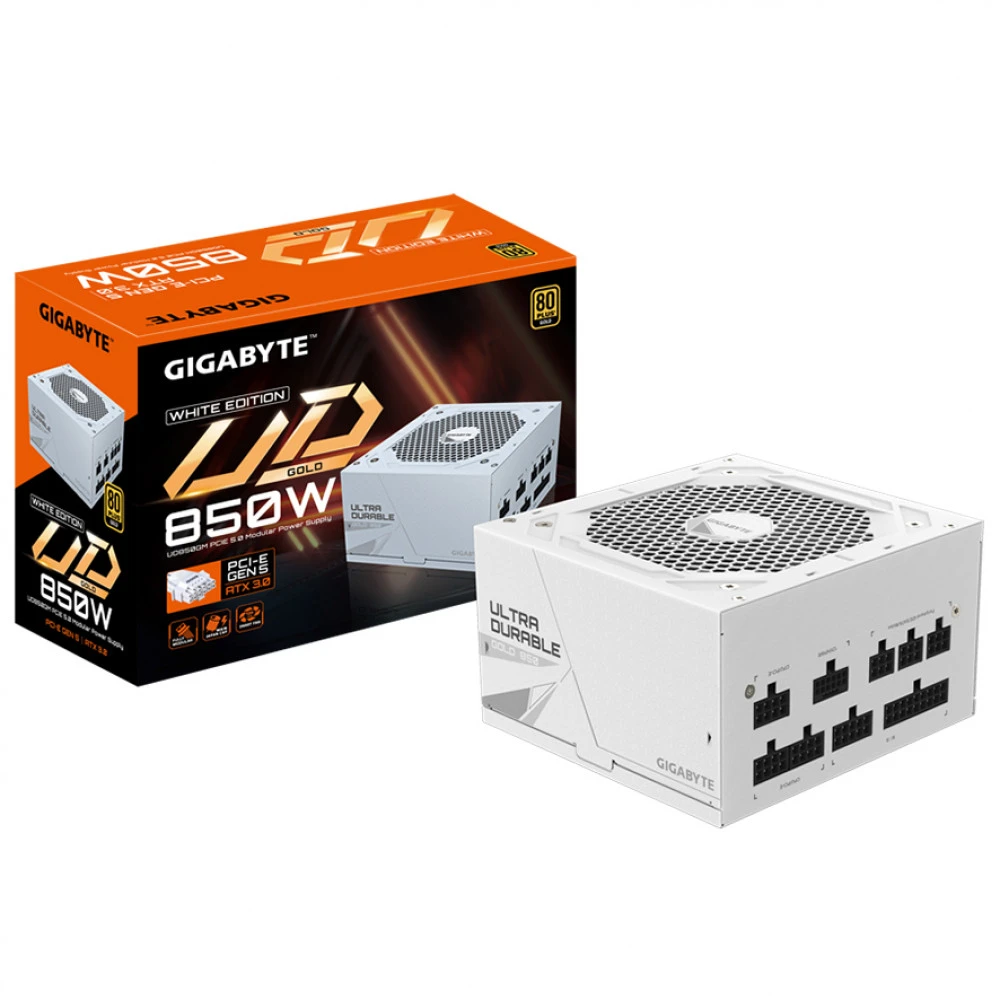Блок питания Gigabyte GP-UD850GM PG5W 850 Вт, 80+ Gold