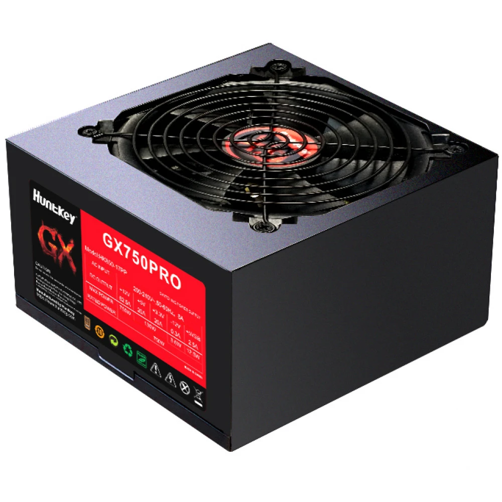 Блок питания Huntkey GX 750PRO P28-850170000R 750 Вт, 80+ Bronze