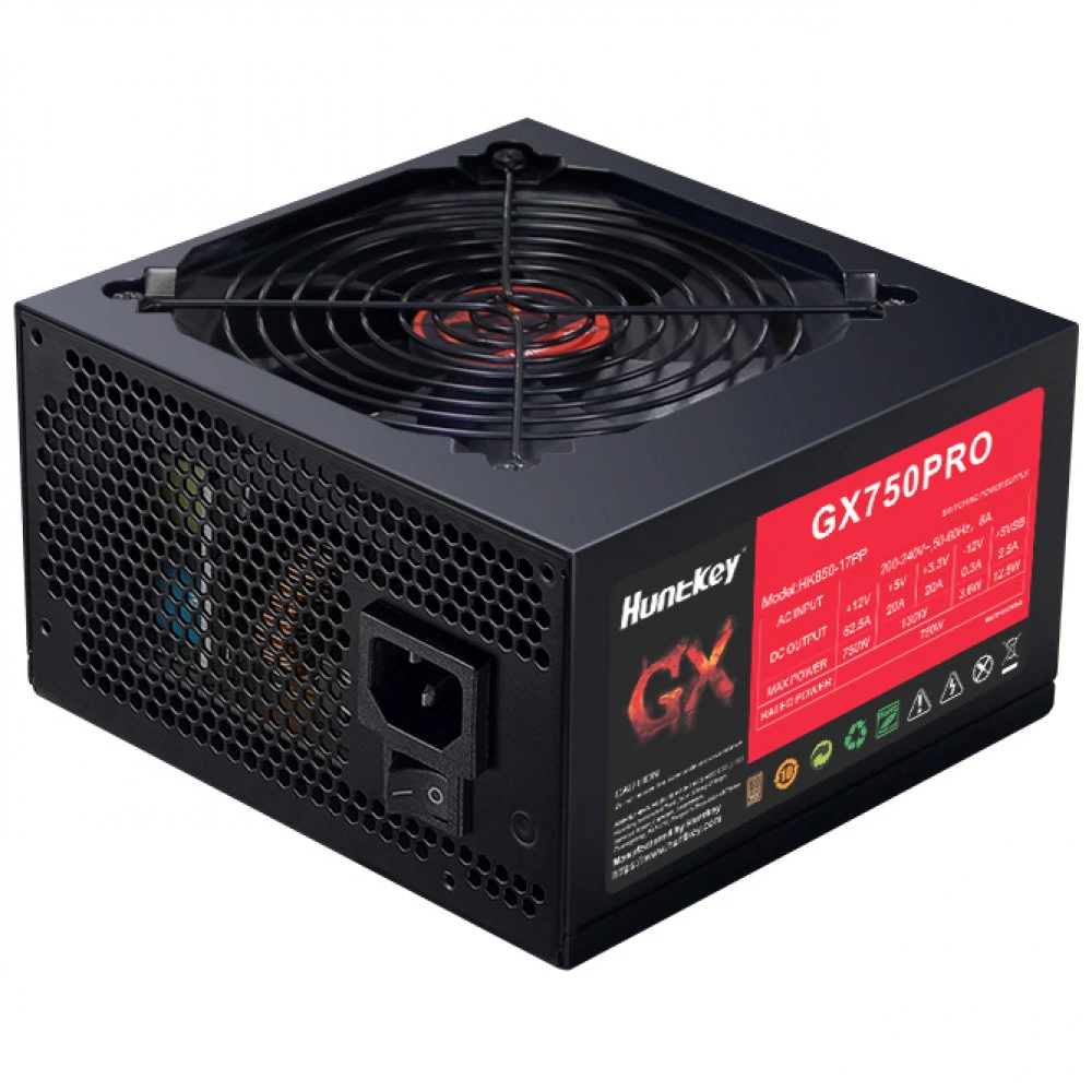 Блок питания Huntkey GX 750PRO P28-850170000R 750 Вт, 80+ Bronze