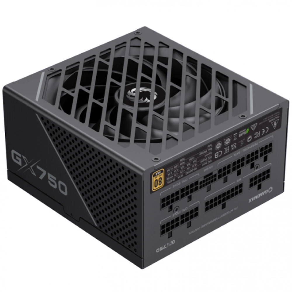 Блок питания GameMax GX-750 PRO BK 214607500022 750 Вт, 80+ Bronze