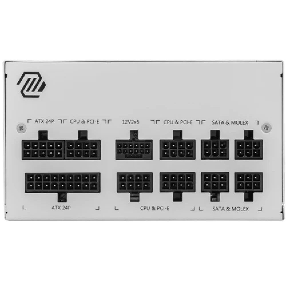 Блок питания MSI MAG A850GL PCIE5 WHITE 850 Вт, 80+ Gold