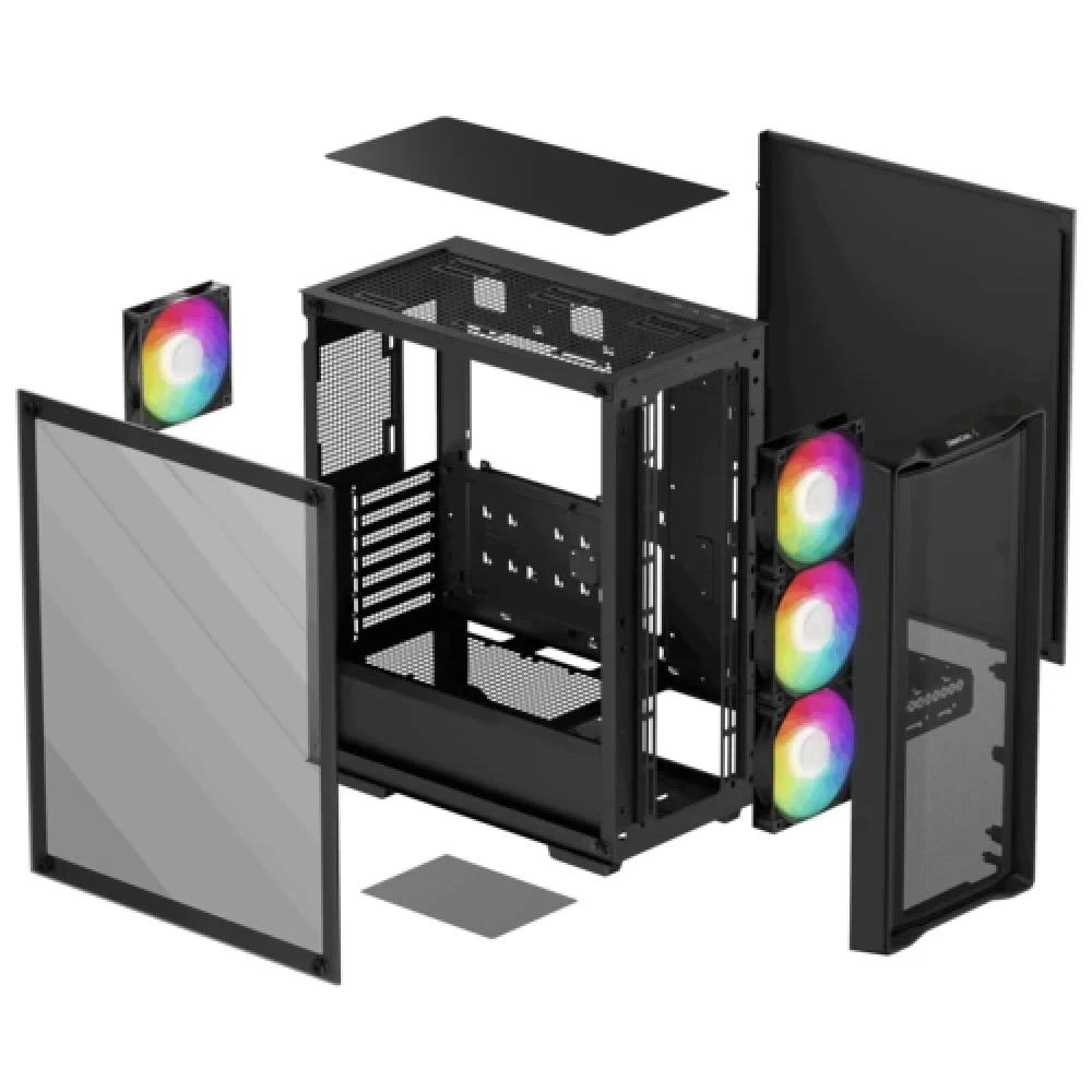 Корпус Deepcool CC560 MESH V2 Черный R-CC560-BKAMA4-G-2 Mid-Tower
