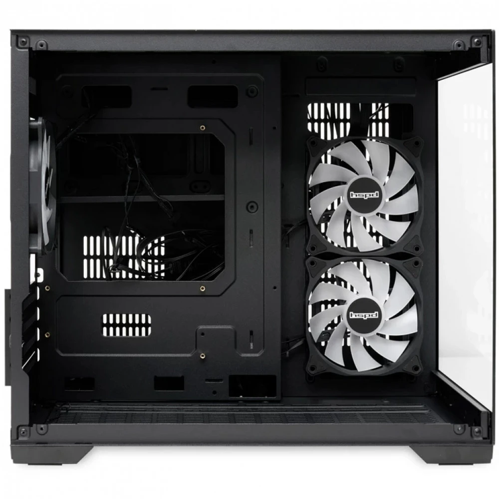 Корпус HSPD F330-TGBK-ARGB Mid-Tower