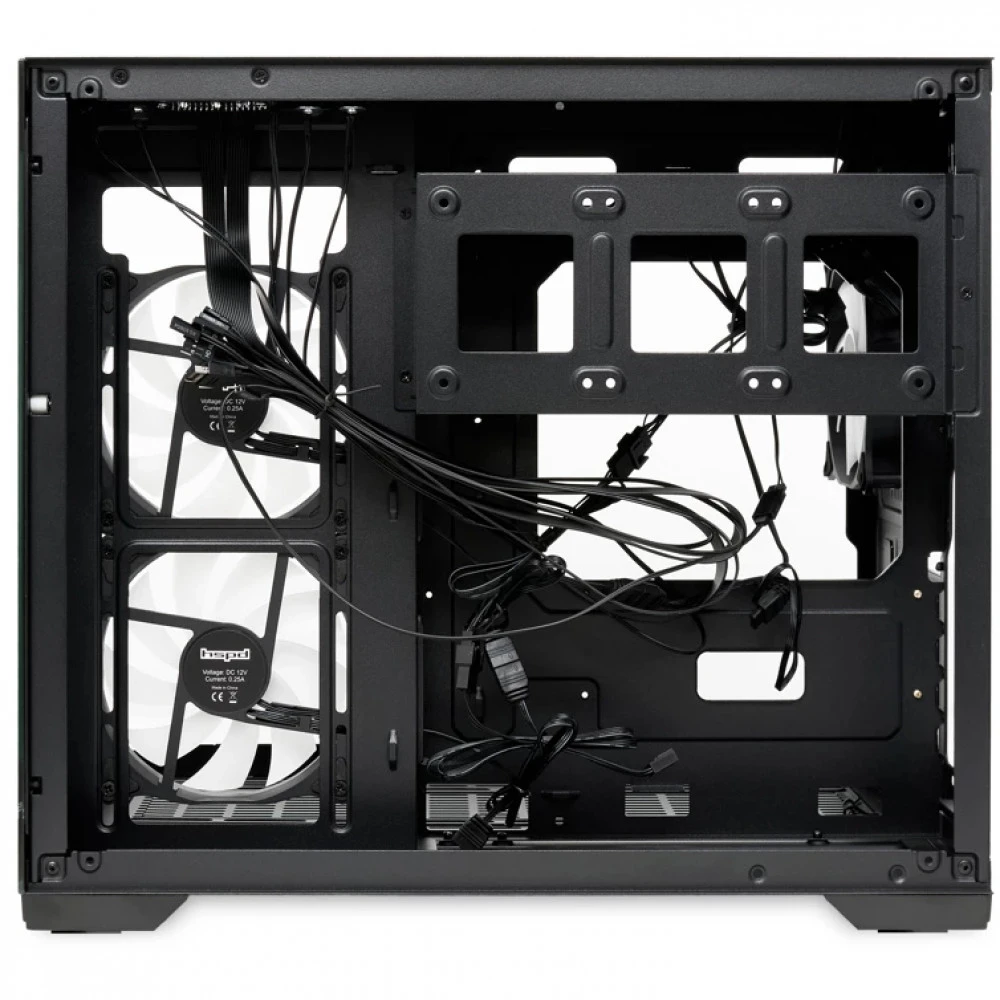 Корпус HSPD F330-TGBK-ARGB Mid-Tower