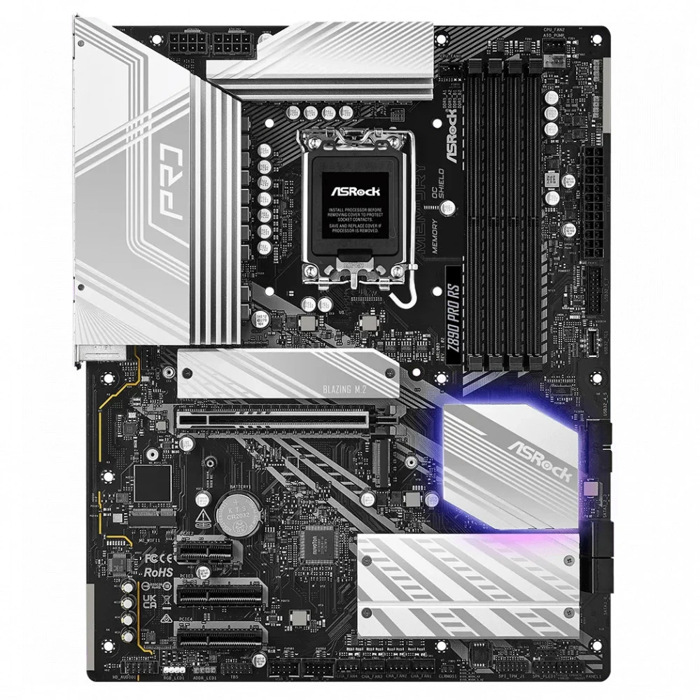 Материнская плата ASRock Z890 PRO RS ATX, LGA 1851