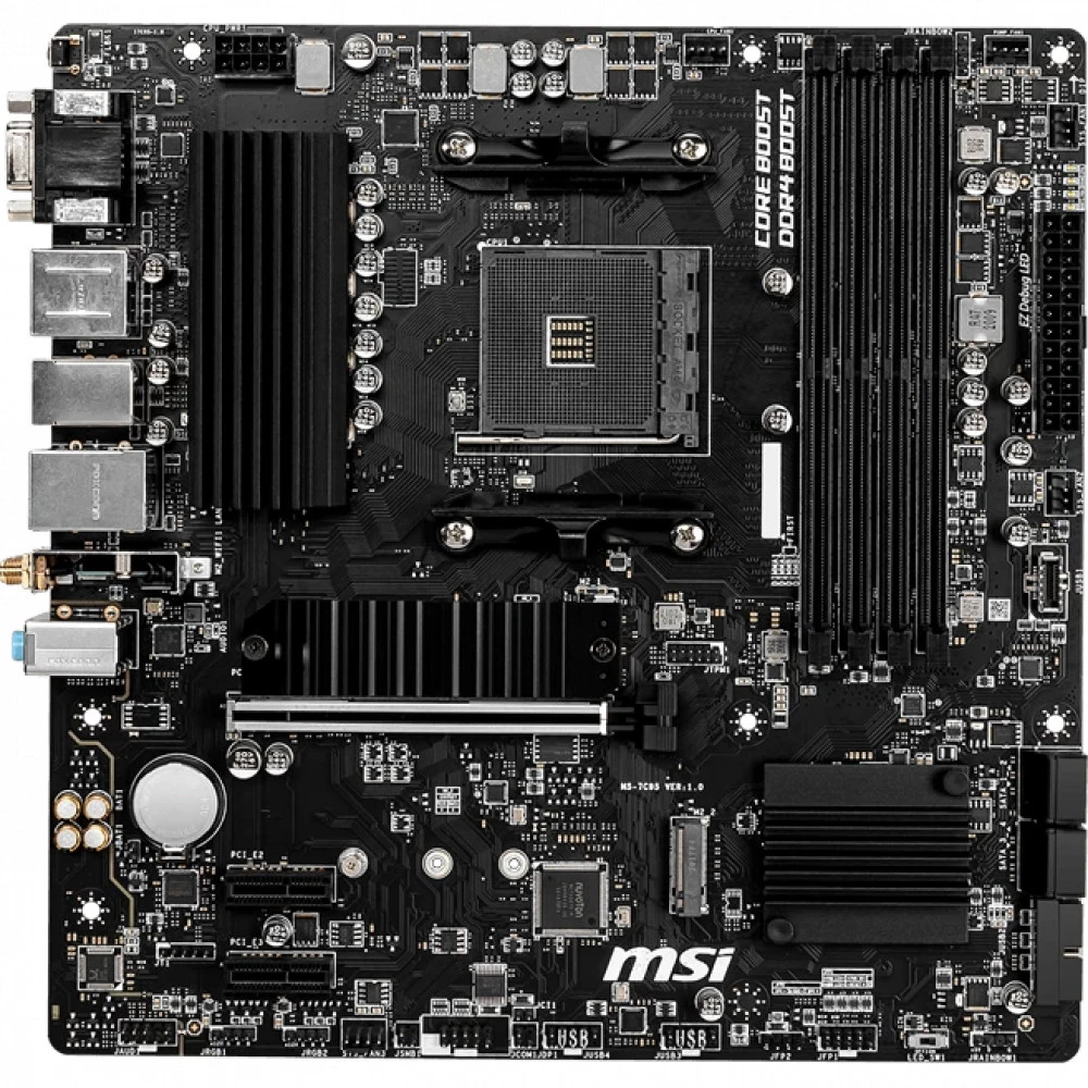 Материнская плата MSI B550M PRO-VDH WIFI B550M PRO-VDH WIFI||oem Micro-ATX, AMD AM4