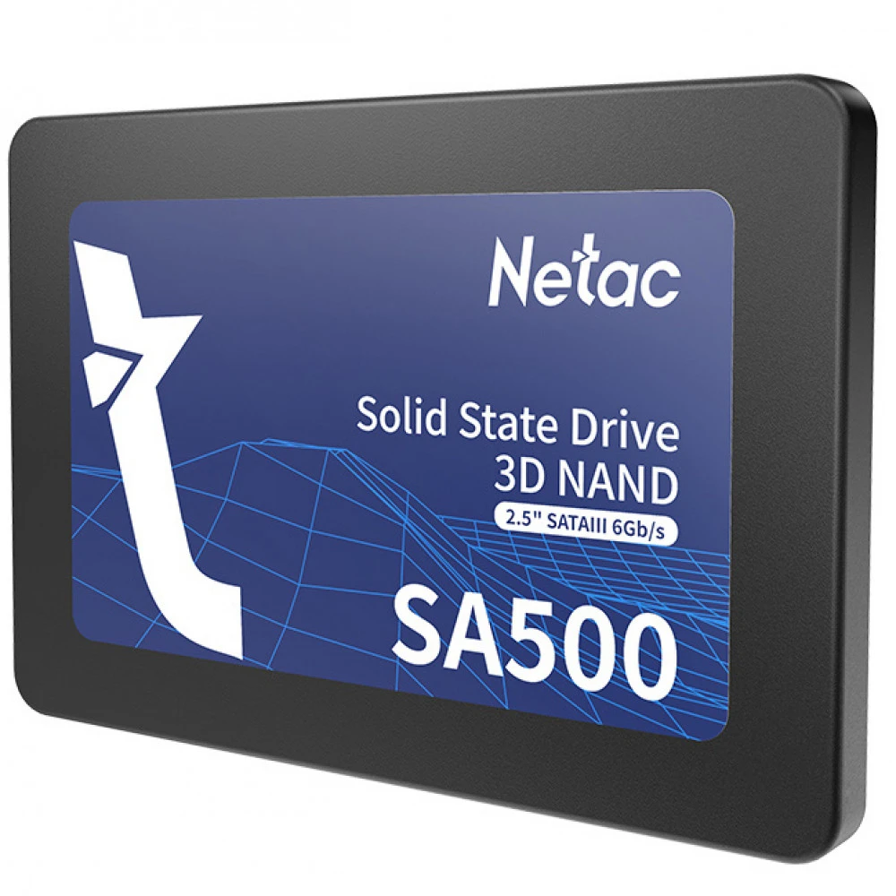 Жесткий диск Netac SA500 SSD (твердотельные), 240 ГБ, 2.5 дюйма, SATA