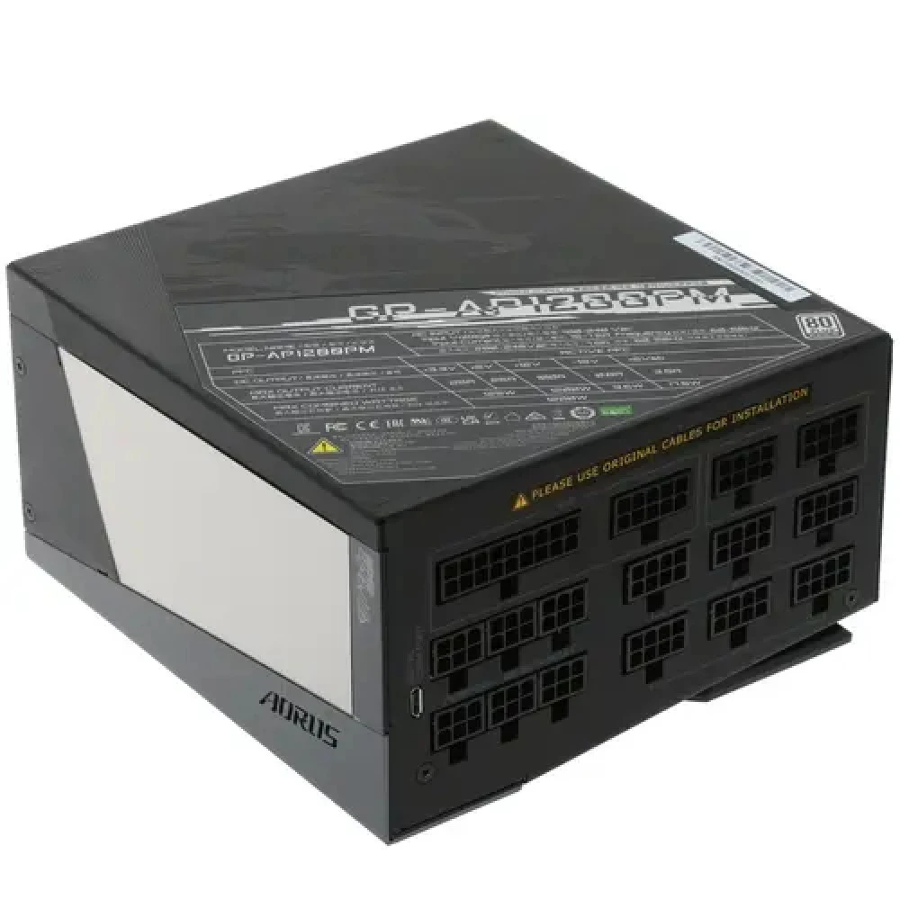 Блок питания Gigabyte AORUS P1200W AP1200PM 1200 Вт, 80+ Platinum
