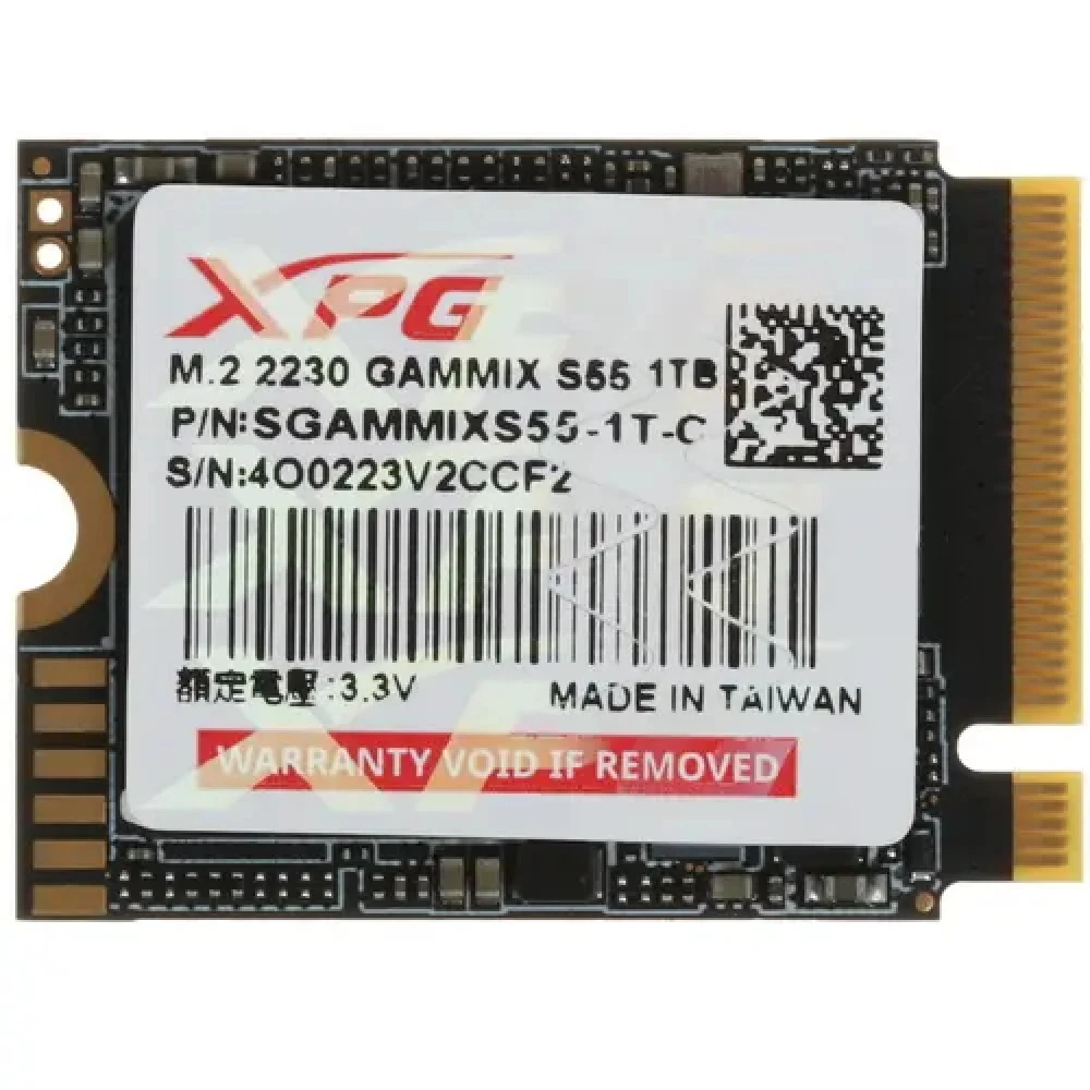 Жесткий диск ADATA XPG GAMMIX S55 SGAMMIXS55-1T-C SSD (твердотельные), 1 ТБ, M.2, PCIe