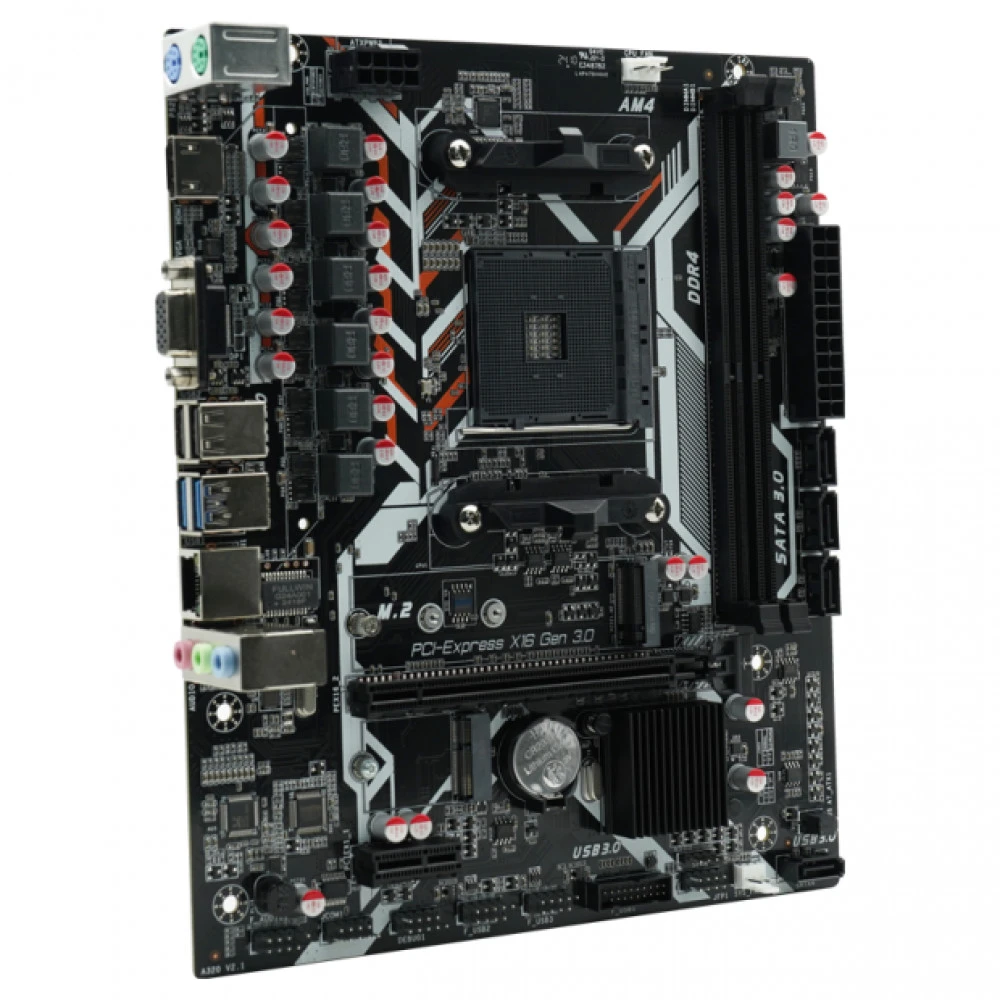 Материнская плата AFOX B450D4-MA5-V2 Micro-ATX, AMD AM4
