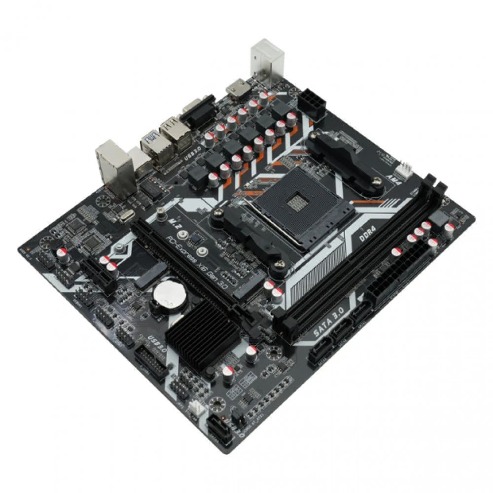 Материнская плата AFOX B450D4-MA5-V2 Micro-ATX, AMD AM4