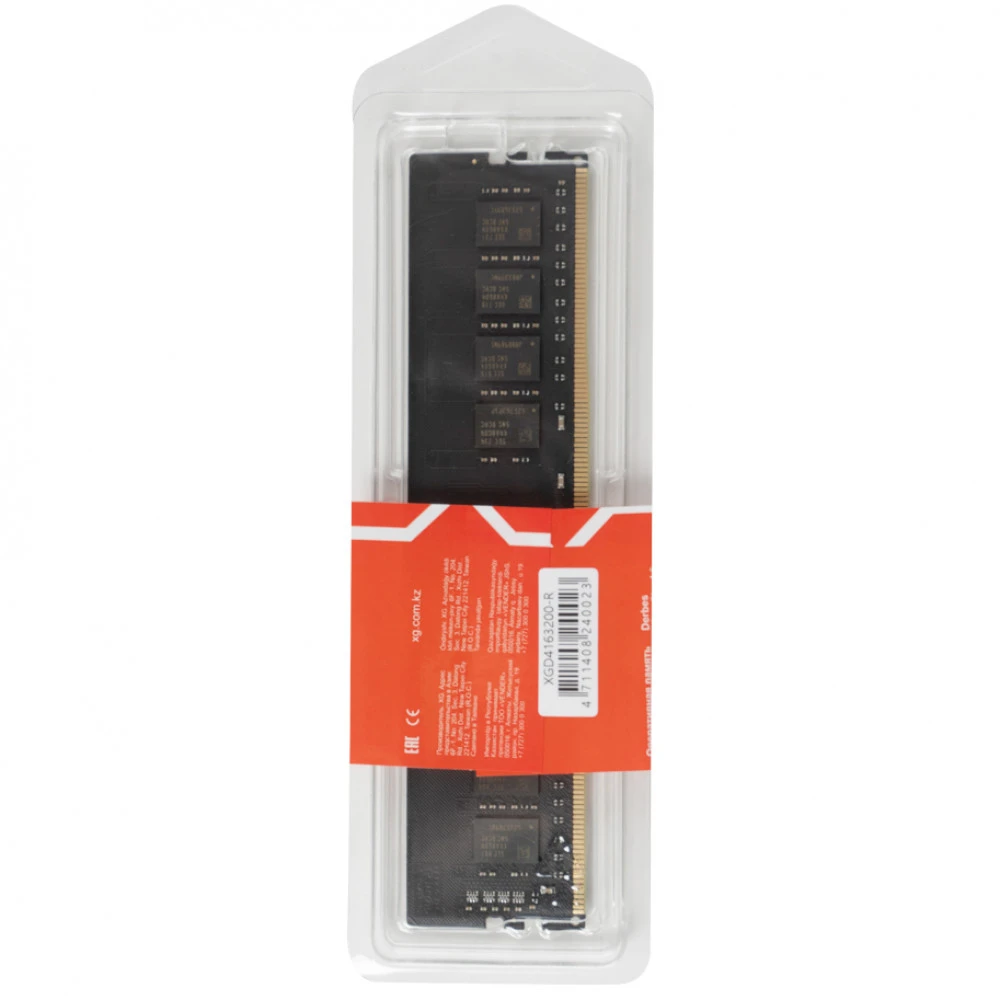 ОЗУ XG XGD4163200-R DIMM, DDR4, 16 Гб, 3200 МГц