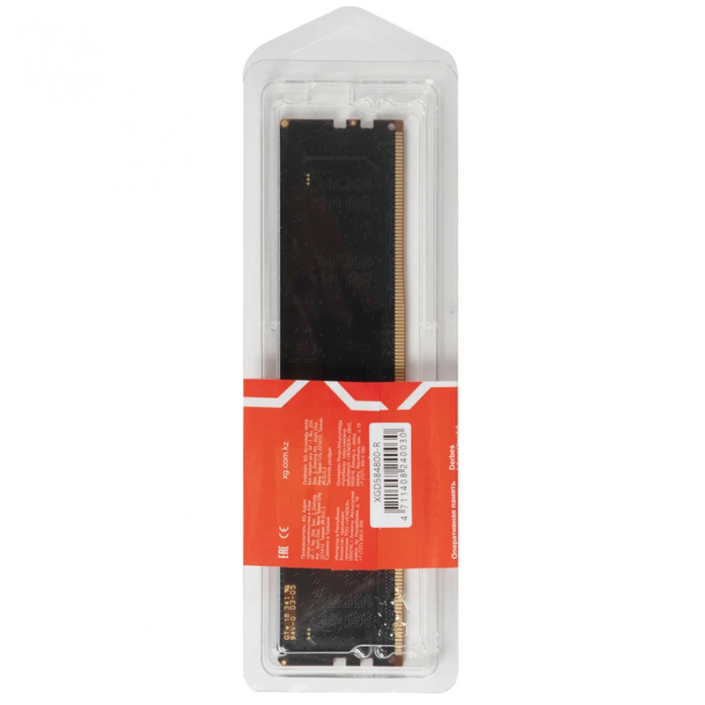 ОЗУ XG XGD584800-R DIMM, DDR5, 8 Гб, 4800 МГц