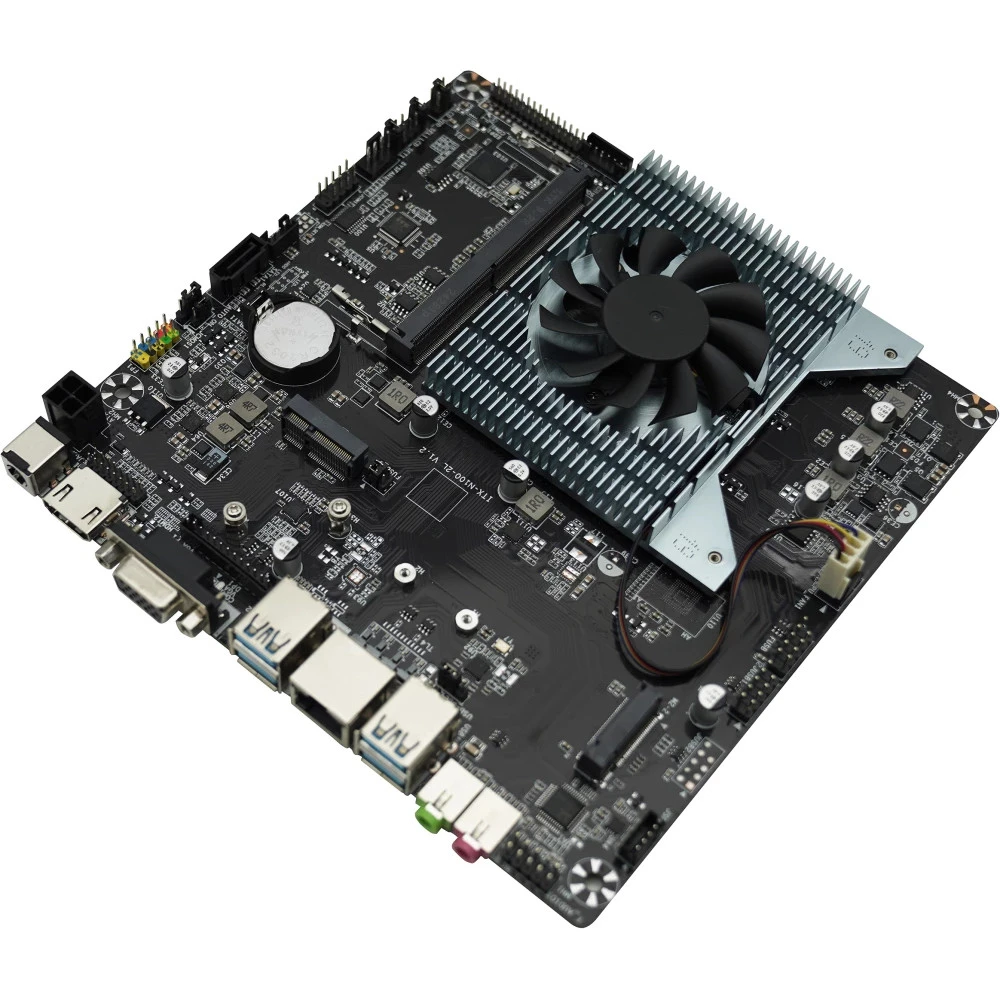 Материнская плата AFOX AFMIN100-1L-V2 Mini-ITX, С интегрированным процессором