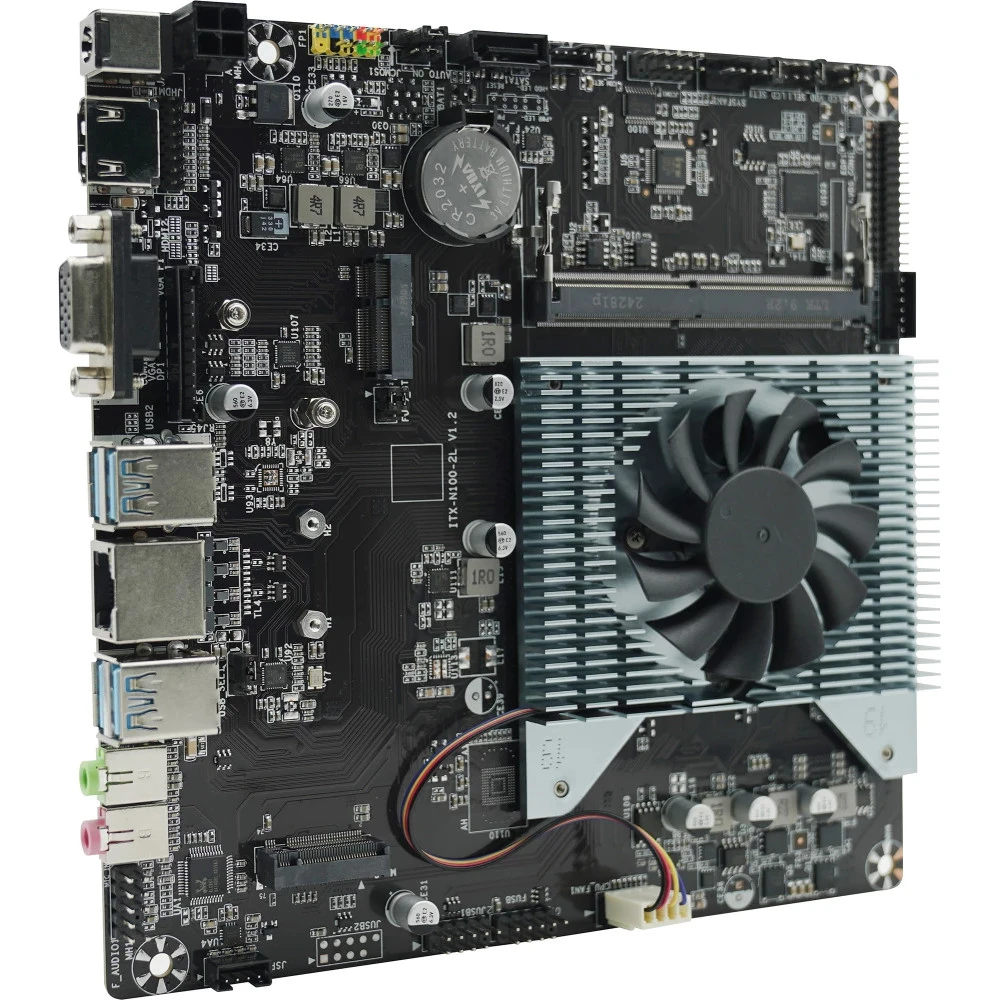 Материнская плата AFOX AFMIN100-1L-V2 Mini-ITX, С интегрированным процессором