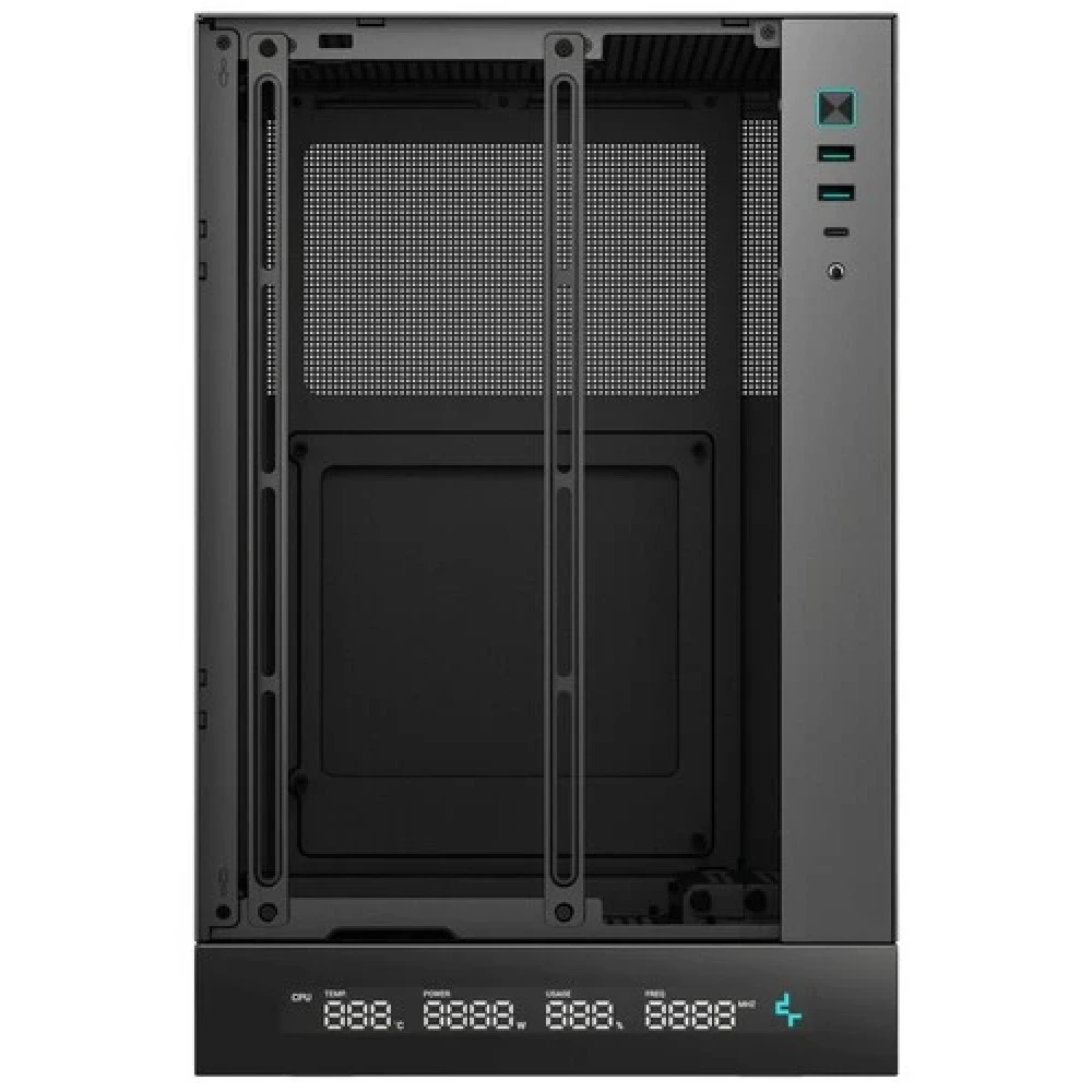 Корпус Deepcool CH170 Digital черный R-CH170-BKNPI0D-G-1 Mini-Tower