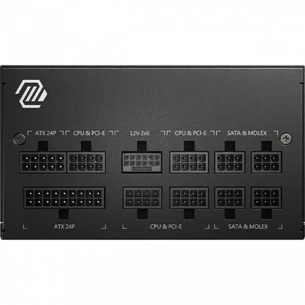 Блок питания MSI MAG A750GL PCIE5 Gen.5 306-7ZP8B11-CE0 750 Вт, 80+ Gold