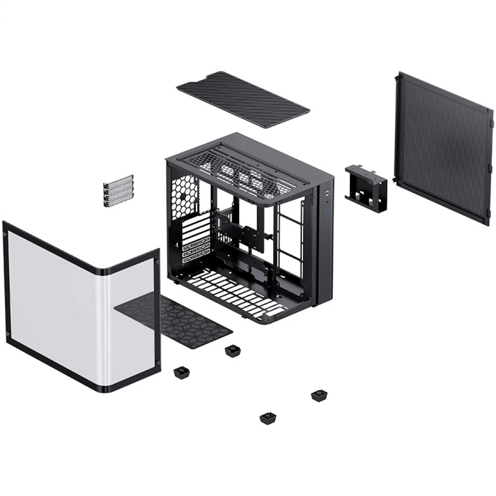 Корпус Jonsbo TK-3 Black Mid-Tower